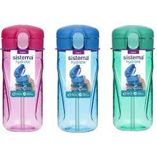 Load image into Gallery viewer, Sistema hydrate Quick Flip bottle with straw 520ml
