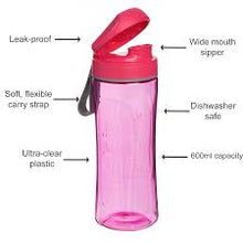 Load image into Gallery viewer, Sistema Hydrate Tritan Swift BTS Plastic Bottle 600 ml
