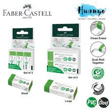 Load image into Gallery viewer, Faber Castle Green Eraser

