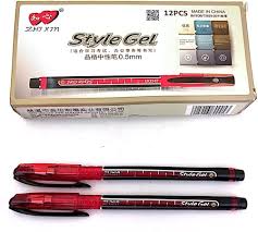 ZHIXIN Style Gel Red Pen 0.5mm