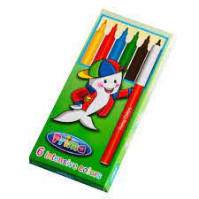 Prima colored thin pens 6 , 12 pcs
