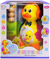 Funny Electric Duck + Eggs Toy