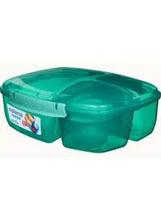 Load image into Gallery viewer, Sistema Triple Split 2L Lunch box with yogurt pot
