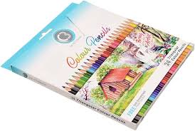 C3 Color Pencils 6,12,24 +Free Sharpener