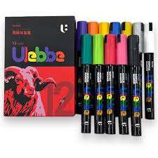 Ulebbe Acrylic Marker 12 pens