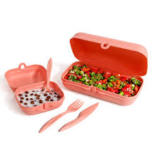 Banana Large Easy Lock 3*1 Lunch Box