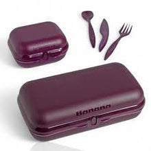 Load image into Gallery viewer, Banana Large Easy Lock 3*1 Lunch Box
