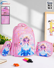 Load image into Gallery viewer, Momolly Print Unit School Bag Set + Lunch Bag + Pencil Case Size15
