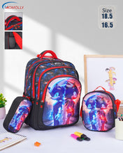 Load image into Gallery viewer, Momolly El Emlaq School Bag Set + Lunch Bag + Pencil Case 16inch
