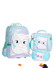 Load image into Gallery viewer, Grand Momolly School Bag Set + Lunch Bag + Pencil Case 18inch
