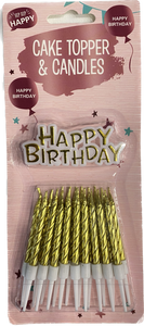 Cake Topper & Candles