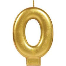 Load image into Gallery viewer, Candle Number Gold
