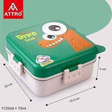 Load image into Gallery viewer, Dino Plastic Lunch Box

