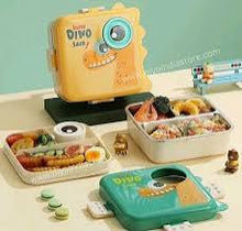 Load image into Gallery viewer, Dino Plastic Lunch Box
