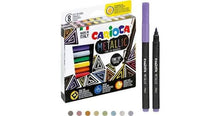 Load image into Gallery viewer, Carioca Metallic Color 8Pens
