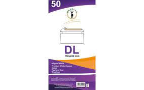 Gazelle Envelope 50 Pockets Peal and Seal