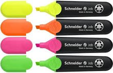 Load image into Gallery viewer, Schneider Highlighter 4pcs Set
