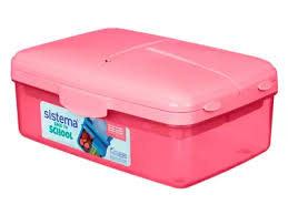 Sistema Lunch Box Slimine Quaddie 1.5L with water bottle