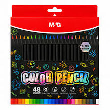 Load image into Gallery viewer, MG black wooden color pencil
