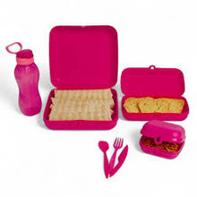 Load image into Gallery viewer, Banana M-easy Lock 5*1 lunch box set

