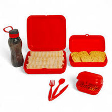 Load image into Gallery viewer, Banana M-easy Lock 5*1 lunch box set
