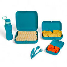 Load image into Gallery viewer, Banana M-easy Lock 5*1 lunch box set
