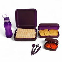 Load image into Gallery viewer, Banana M-easy Lock 5*1 lunch box set
