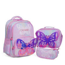 Load image into Gallery viewer, Momolly Butterfly Set  School Bag + Lunch Bag + Pencil Case
