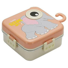 Load image into Gallery viewer, Elephant Plastic Lunch Box
