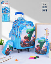 Load image into Gallery viewer, Momolly El Emlaq TROLLEY School Bag Set + Lunch Bag + Pencil Case 18inch
