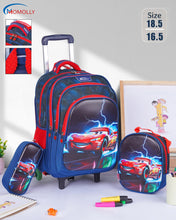 Load image into Gallery viewer, Momolly El Emlaq TROLLEY School Bag Set + Lunch Bag + Pencil Case 16inch
