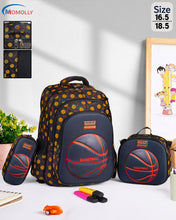Load image into Gallery viewer, Momolly Print Unit School Bag Set + Lunch Bag + Pencil Case Size15
