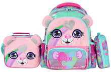 Load image into Gallery viewer, Momolly Platinum School Bag + Lunch Bag + Pencil Case 16inch
