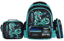 Load image into Gallery viewer, Momolly Platinum School Bag + Lunch Bag + Pencil Case 16inch
