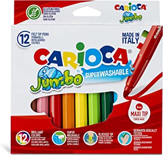 Carioca Jumbo Maxi tip color pen 6,12 24 pens