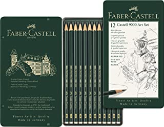 Faber Castle Art Set Pencils in Metal Box 6 , 12 pcs