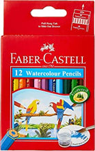 Load image into Gallery viewer, Faber Castle watercolor Pencils 12 Pencils
