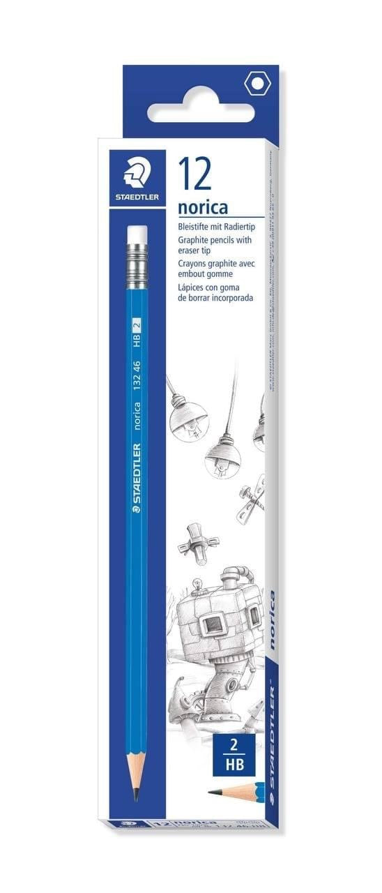 Staedtler 12 pencils box with eraser